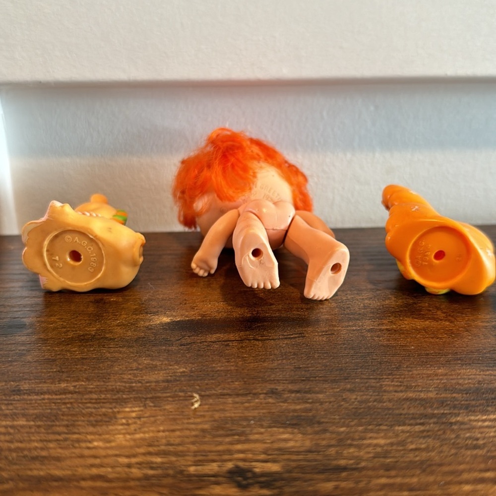 VTG Apple Dumplin Strawberry Shortcake TAN BURRITO DONKEY Marmalade Butterfly - Picture 3 of 9